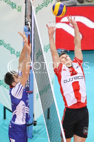  20.02.2016 RZESZOW <br />SIATKOWKA PLUS LIGA 2015/2016 MEN VOLLEYBALL POLAND POLISH PLUSLIGA LEAGUE SEASON 2015/2016 <br />MECZ ASSECO RESOVIA RZESZOW - LUCZNICZKA BYDGOSZCZ <br />N/Z LUKAS TICHACEK <br /> 