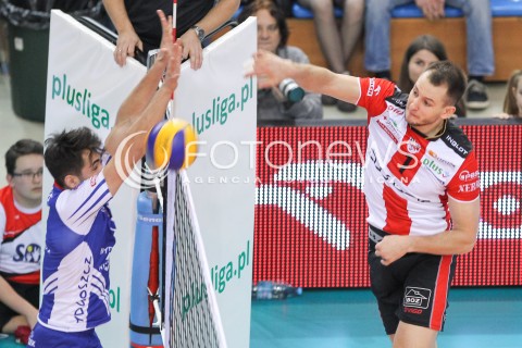  20.02.2016 RZESZOW <br />SIATKOWKA PLUS LIGA 2015/2016 MEN VOLLEYBALL POLAND POLISH PLUSLIGA LEAGUE SEASON 2015/2016 <br />MECZ ASSECO RESOVIA RZESZOW - LUCZNICZKA BYDGOSZCZ <br />N/Z BARTOSZ KUREK <br /> 