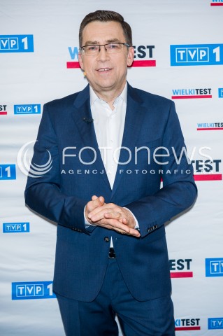  22.02.2016 WARSZAWA TVP<br />WIELKI TEST WIEDZY EKONOMICZNEJ<br />N/Z MACIEJ ORLOS<br /> 