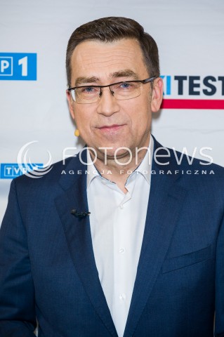  22.02.2016 WARSZAWA TVP<br />WIELKI TEST WIEDZY EKONOMICZNEJ<br />N/Z MACIEJ ORLOS<br /> 