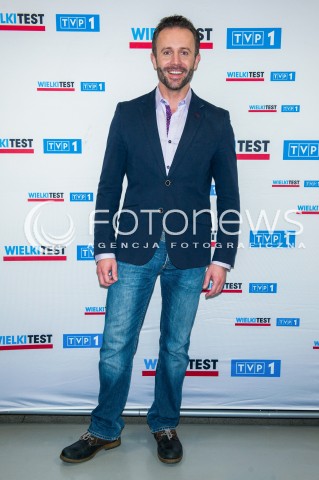 22.02.2016 WARSZAWA TVP<br />WIELKI TEST WIEDZY EKONOMICZNEJ<br />N/Z PRZEMYSLAW CYPRYANSKI<br /> 