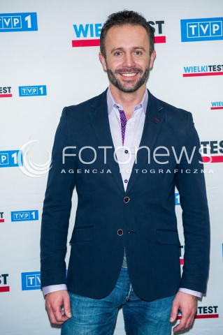  22.02.2016 WARSZAWA TVP<br />WIELKI TEST WIEDZY EKONOMICZNEJ<br />N/Z PRZEMYSLAW CYPRYANSKI<br /> 