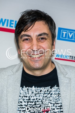  22.02.2016 WARSZAWA TVP<br />WIELKI TEST WIEDZY EKONOMICZNEJ<br />N/Z PAOLO COZZA<br /> 