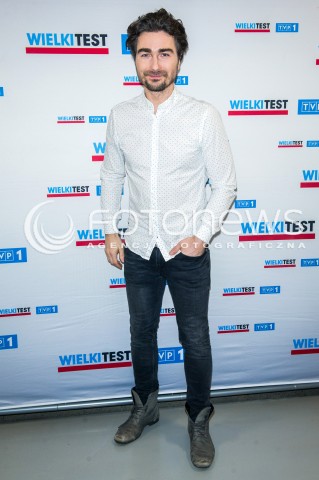  22.02.2016 WARSZAWA TVP<br />WIELKI TEST WIEDZY EKONOMICZNEJ<br />N/Z JAN KLIMENT<br /> 