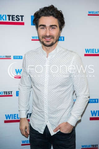  22.02.2016 WARSZAWA TVP<br />WIELKI TEST WIEDZY EKONOMICZNEJ<br />N/Z JAN KLIMENT<br /> 