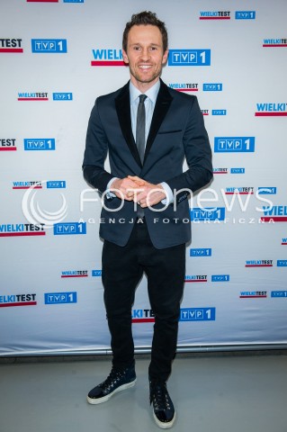  22.02.2016 WARSZAWA TVP<br />WIELKI TEST WIEDZY EKONOMICZNEJ<br />N/Z MARIUSZ CZERKAWSKI<br /> 