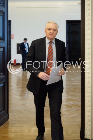  23.02.2016 WARSZAWA<br /> POSIEDZENIE RADY MINISTROW <br />N/Z JAROSLAW GOWIN<br /> 