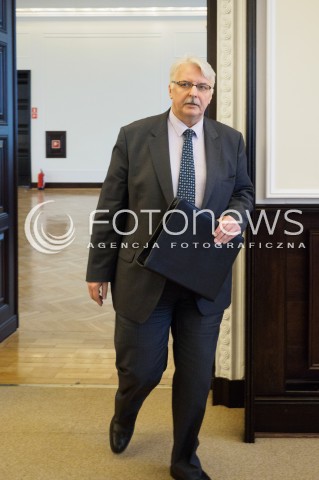  23.02.2016 WARSZAWA<br /> POSIEDZENIE RADY MINISTROW <br />N/Z WITOLD WASZCZYKOWSKI<br /> 