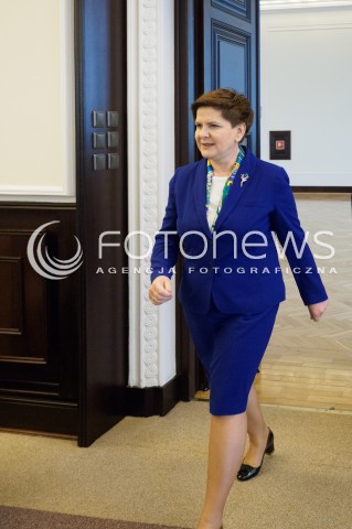  23.02.2016 WARSZAWA<br /> POSIEDZENIE RADY MINISTROW <br />N/Z PREMIER BARBARA SZYDLO<br /> 