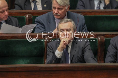  25.02.2016 WARSZAWA SEJM<br />POSIEDZENIE SEJMU RP<br />N/Z PIOTR GLINSKI<br /> 