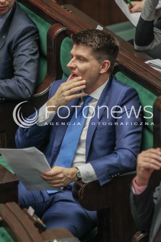  25.02.2016 WARSZAWA SEJM<br />POSIEDZENIE SEJMU RP<br />N/Z RYSZARD PETRU<br /> 