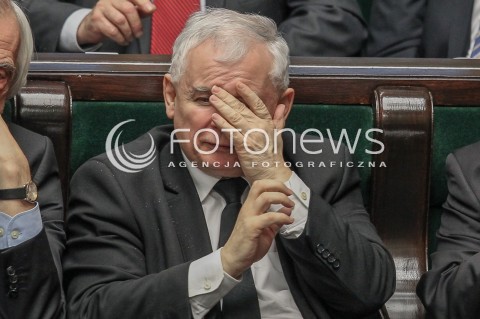 Posiedzenie Sejmu w Warszawie