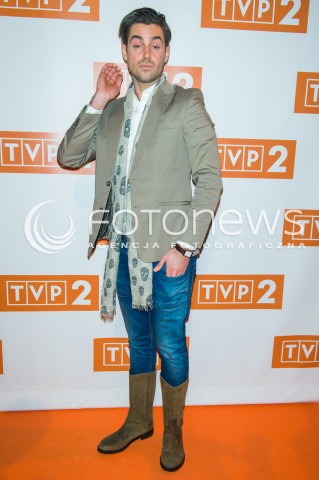  25.02.2016 WARSZAWA<br />WIOSENNA RAMOWKA TVP2<br />N/Z KRYSTIAN KUKULKA<br /> 