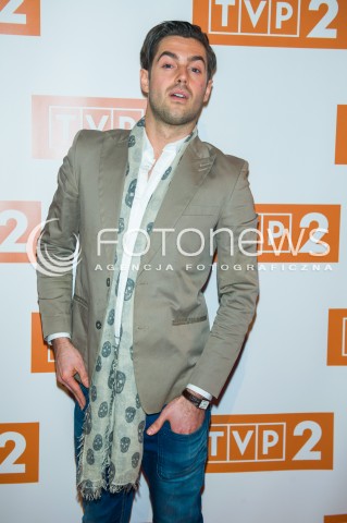  25.02.2016 WARSZAWA<br />WIOSENNA RAMOWKA TVP2<br />N/Z KRYSTIAN KUKULKA<br /> 
