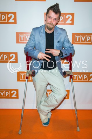  25.02.2016 WARSZAWA<br />WIOSENNA RAMOWKA TVP2<br />N/Z BARTOSZ OBUCHOWICZ<br /> 