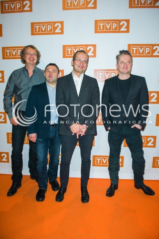  25.02.2016 WARSZAWA<br />WIOSENNA RAMOWKA TVP2<br />N/Z ROBERT GORSKI MIKOLAJ CIESLAK KABARET MORALNEGO NIEPOKOJU<br /> 