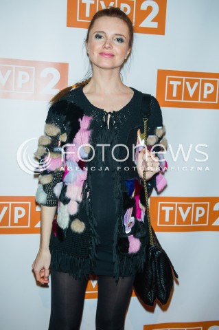  25.02.2016 WARSZAWA<br />WIOSENNA RAMOWKA TVP2<br />N/Z KATARZYNA BURZYNSKA<br /> 
