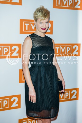  25.02.2016 WARSZAWA<br />WIOSENNA RAMOWKA TVP2<br />N/Z MALGORZATA KOZUCHOWSKA<br /> 