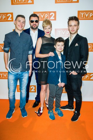 25.02.2016 WARSZAWA<br />WIOSENNA RAMOWKA TVP2<br />N/Z MALGORZATA KOZUCHOWSKA TOMASZ KAROLAK MACIEJ MUSIAL MATEUSZ PAWLOWSKI<br /> 
