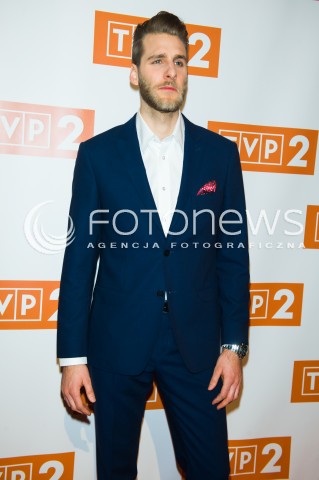 25.02.2016 WARSZAWA<br />WIOSENNA RAMOWKA TVP2<br />N/Z TOMASZ CHRAPUSTA<br /> 