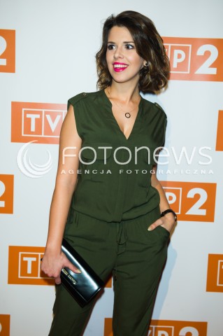 25.02.2016 WARSZAWA<br />WIOSENNA RAMOWKA TVP2<br />N/Z MONIKA MAZUR<br /> 