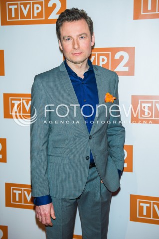  25.02.2016 WARSZAWA<br />WIOSENNA RAMOWKA TVP2<br />N/Z MARCIN GRZYMOWICZ<br /> 