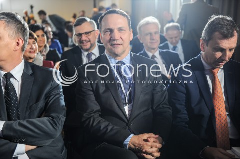  26.02.2016 WARSZAWA<br />RADA KRAJOWA PLATFORMY OBYWATELSKIEJ<br />N/Z RADOSLAW SIKORSKI<br /> 