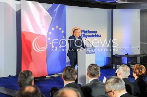  26.02.2016 WARSZAWA<br />RADA KRAJOWA PLATFORMY OBYWATELSKIEJ<br />N/Z GRZEGORZ SCHETYNA<br /> 
