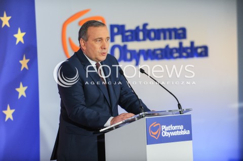  26.02.2016 WARSZAWA<br />RADA KRAJOWA PLATFORMY OBYWATELSKIEJ<br />N/Z GRZEGORZ SCHETYNA<br /> 