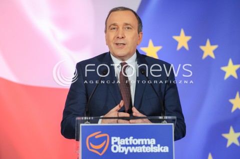  26.02.2016 WARSZAWA<br />RADA KRAJOWA PLATFORMY OBYWATELSKIEJ<br />N/Z GRZEGORZ SCHETYNA<br /> 