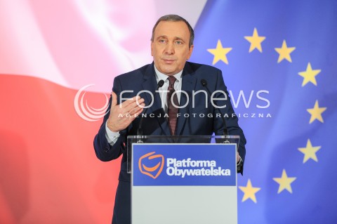  26.02.2016 WARSZAWA<br />RADA KRAJOWA PLATFORMY OBYWATELSKIEJ<br />N/Z GRZEGORZ SCHETYNA<br /> 