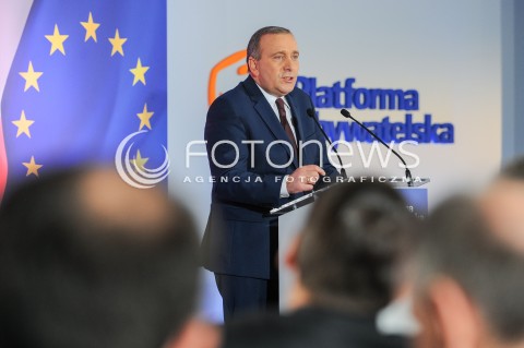  26.02.2016 WARSZAWA<br />RADA KRAJOWA PLATFORMY OBYWATELSKIEJ<br />N/Z GRZEGORZ SCHETYNA<br /> 