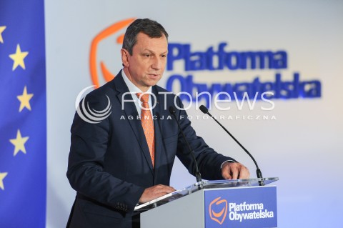  26.02.2016 WARSZAWA<br />RADA KRAJOWA PLATFORMY OBYWATELSKIEJ<br />N/Z ANDRZEJ HALICKI<br /> 