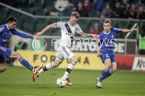  28.02.2016 WARSZAWA PILKA NOZNA <br />FOOTBALL EKSTRAKLASA STADION LEGII<br />MECZ LEGIA WARSZAWA - RUCH CHORZOW<br />N/Z ONDREJ DUDA <br /> 