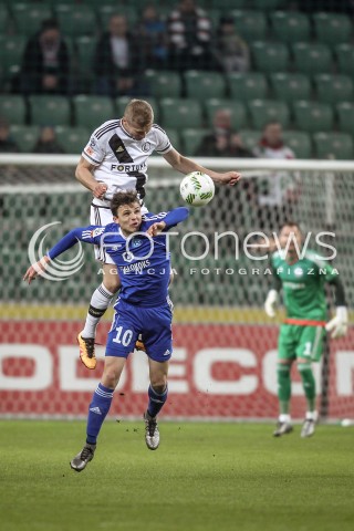  28.02.2016 WARSZAWA PILKA NOZNA <br />FOOTBALL EKSTRAKLASA STADION LEGII<br />MECZ LEGIA WARSZAWA - RUCH CHORZOW<br />N/Z ONDREJ DUDA PATRYK LIPSKI<br /> 
