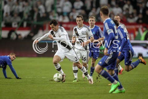  28.02.2016 WARSZAWA PILKA NOZNA <br />FOOTBALL EKSTRAKLASA STADION LEGII<br />MECZ LEGIA WARSZAWA - RUCH CHORZOW<br />N/Z TOMASZ JODLOWIEC<br /> 