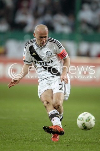  28.02.2016 WARSZAWA PILKA NOZNA <br />FOOTBALL EKSTRAKLASA STADION LEGII<br />MECZ LEGIA WARSZAWA - RUCH CHORZOW<br />N/Z MICHAL PAZDAN<br /> 