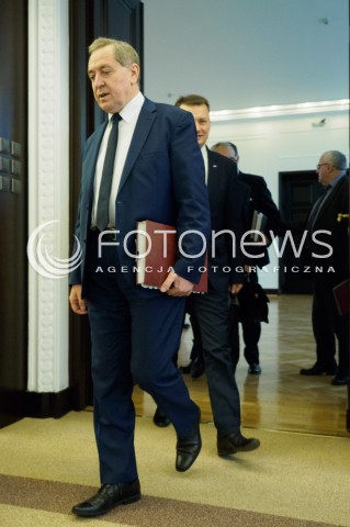  01.03.2016 WARSZAWA<br /> POSIEDZENIE RADY MINISTROW <br />N/Z HENRYK KOWALCZYK<br /> 