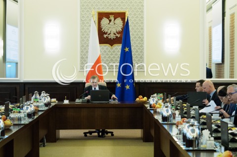 01.03.2016 WARSZAWA<br /> POSIEDZENIE RADY MINISTROW <br />N/Z PIOTR GLINSKI<br /> 