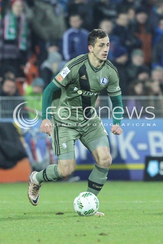 02.03.2016 NIECIECZA <br />PILKA NOZNA T-MOBILE EKSTRAKLASA SEZON 2015/2016 <br />FOOTBALL POLISH EKSTRAKLASA SEASON 2015/16<br />MECZ TERMALICA BRUK-BET NIECIECZA - LEGIA WARSZAWA <br />N/Z TOMASZ JODLOWIEC SYLWETKA <br /> 