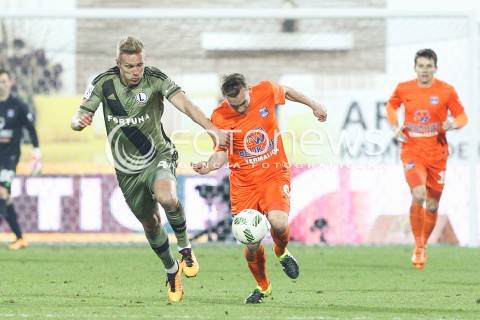  02.03.2016 NIECIECZA <br />PILKA NOZNA T-MOBILE EKSTRAKLASA SEZON 2015/2016 <br />FOOTBALL POLISH EKSTRAKLASA SEASON 2015/16<br />MECZ TERMALICA BRUK-BET NIECIECZA - LEGIA WARSZAWA <br />N/Z IGOR LEWCZUK BARTLOMIEJ BABIARZ <br /> 