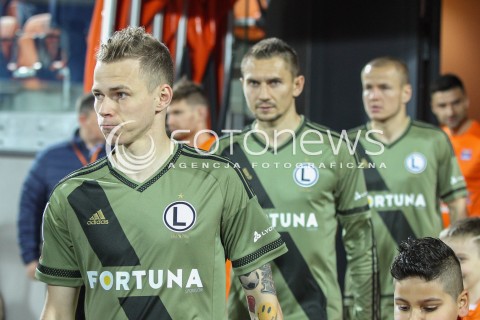  02.03.2016 NIECIECZA <br />PILKA NOZNA T-MOBILE EKSTRAKLASA SEZON 2015/2016 <br />FOOTBALL POLISH EKSTRAKLASA SEASON 2015/16<br />MECZ TERMALICA BRUK-BET NIECIECZA - LEGIA WARSZAWA <br />N/Z ONDREJ DUDA SYLWETKA <br /> 