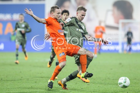  02.03.2016 NIECIECZA <br />PILKA NOZNA T-MOBILE EKSTRAKLASA SEZON 2015/2016 <br />FOOTBALL POLISH EKSTRAKLASA SEASON 2015/16<br />MECZ TERMALICA BRUK-BET NIECIECZA - LEGIA WARSZAWA <br />N/Z BARTLOMIEJ BABIARZ ONDREJ DUDA <br /> 