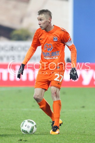  02.03.2016 NIECIECZA <br />PILKA NOZNA T-MOBILE EKSTRAKLASA SEZON 2015/2016 <br />FOOTBALL POLISH EKSTRAKLASA SEASON 2015/16<br />MECZ TERMALICA BRUK-BET NIECIECZA - LEGIA WARSZAWA <br />N/Z DARIUSZ JARECKI SYLWETKA <br /> 