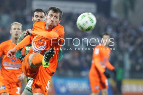  02.03.2016 NIECIECZA <br />PILKA NOZNA T-MOBILE EKSTRAKLASA SEZON 2015/2016 <br />FOOTBALL POLISH EKSTRAKLASA SEASON 2015/16<br />MECZ TERMALICA BRUK-BET NIECIECZA - LEGIA WARSZAWA <br />N/Z SEBASTIAN ZIAJKA SYLWETKA <br /> 