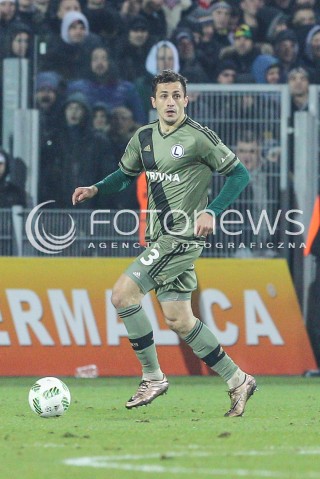  02.03.2016 NIECIECZA <br />PILKA NOZNA T-MOBILE EKSTRAKLASA SEZON 2015/2016 <br />FOOTBALL POLISH EKSTRAKLASA SEASON 2015/16<br />MECZ TERMALICA BRUK-BET NIECIECZA - LEGIA WARSZAWA <br />N/Z TOMASZ JODLOWIEC SYLWETKA <br /> 