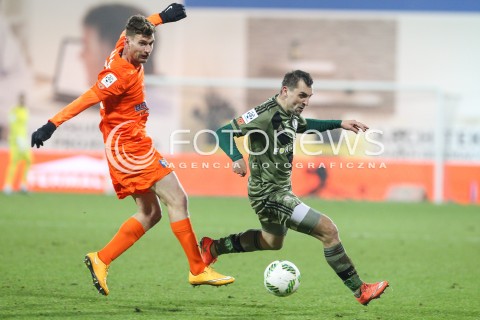  02.03.2016 NIECIECZA <br />PILKA NOZNA T-MOBILE EKSTRAKLASA SEZON 2015/2016 <br />FOOTBALL POLISH EKSTRAKLASA SEASON 2015/16<br />MECZ TERMALICA BRUK-BET NIECIECZA - LEGIA WARSZAWA <br />N/Z MARTIN JUHAR MICHAL KUCHARCZYK <br /> 