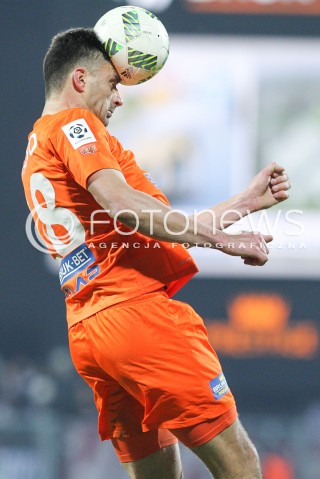  02.03.2016 NIECIECZA <br />PILKA NOZNA T-MOBILE EKSTRAKLASA SEZON 2015/2016 <br />FOOTBALL POLISH EKSTRAKLASA SEASON 2015/16<br />MECZ TERMALICA BRUK-BET NIECIECZA - LEGIA WARSZAWA <br />N/Z PATRYK FRYC SYLWETKA <br /> 