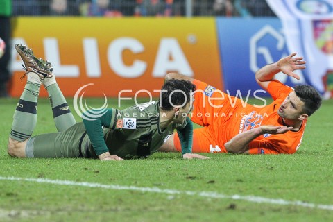  02.03.2016 NIECIECZA <br />PILKA NOZNA T-MOBILE EKSTRAKLASA SEZON 2015/2016 <br />FOOTBALL POLISH EKSTRAKLASA SEASON 2015/16<br />MECZ TERMALICA BRUK-BET NIECIECZA - LEGIA WARSZAWA <br />N/Z PAVOL STANO TOMASZ JODLOWIEC<br /> 