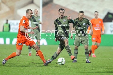  02.03.2016 NIECIECZA <br />PILKA NOZNA T-MOBILE EKSTRAKLASA SEZON 2015/2016 <br />FOOTBALL POLISH EKSTRAKLASA SEASON 2015/16<br />MECZ TERMALICA BRUK-BET NIECIECZA - LEGIA WARSZAWA <br />N/Z MICHAL KUCHARCZYK DALIBOR PLEVA <br /> 